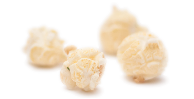 Graveyard Garlic Parmesan popcorn cluster