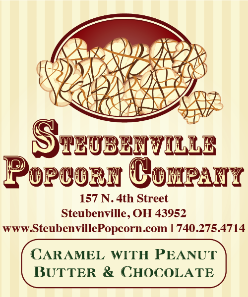 Bulk Caramel Popcorn w/ Peanut Butter and Chocolate Drizzle