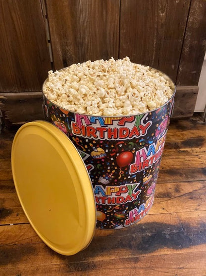 6.5 Gallon Popcorn Tin