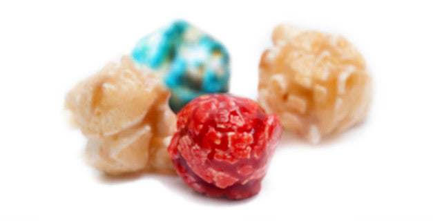 Beautiful Ohio Blend Popcorn - Blue Raspberry, Red Cherry, and Vanilla Popcorn