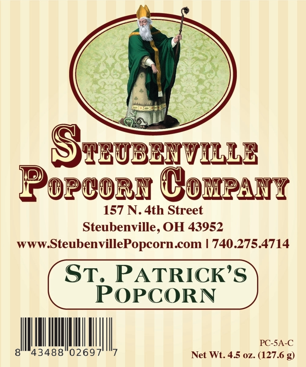 St. Patrick's Popcorn (Caramel Apple)